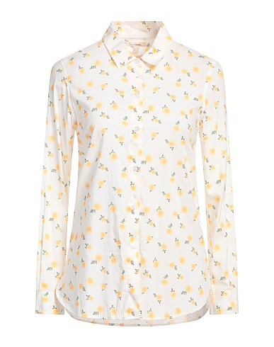 BARBOUR Floral shirts & blouses Ivory 51% Cotton, 49% Viscose