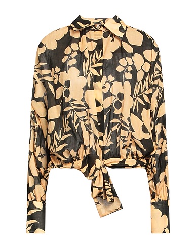 BRIAN DALES Floral shirts & blouses Sand 100% Cotton