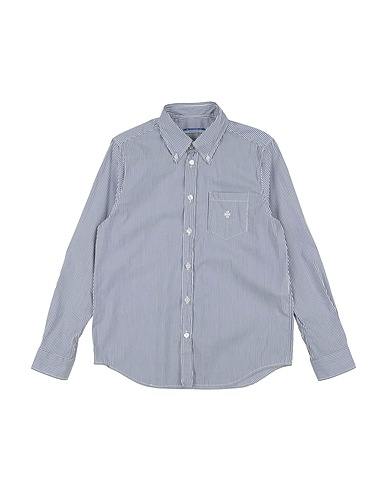 JACOB COHЁN Patterned shirt Navy blue 72% Cotton, 25% Polyamide, 3% Elastane