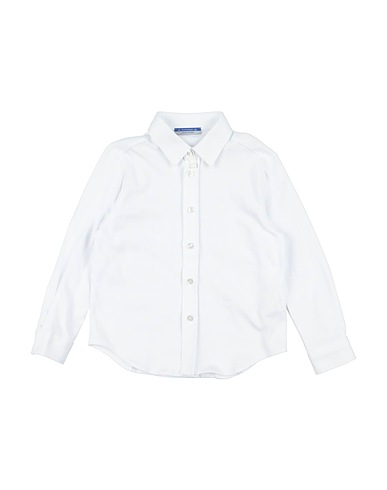 JACOB COHЁN Camicia tinta unita Bianco 100% Cotone