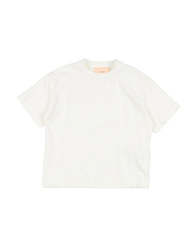 ELISABETTA FRANCHI T-shirt LA MIA BAMBINA Off white 94% Cotton, 6% Elastane