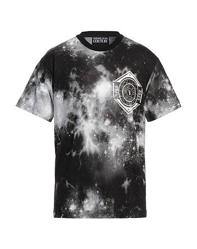 VERSACE JEANS COUTURE T-shirt Black 100% Cotton