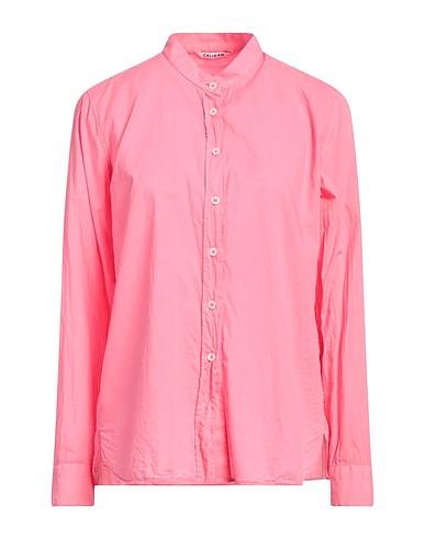 CALIBAN Camicie e bluse tinta unita Rosa 100% Cotone