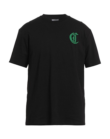 JUST CAVALLI T-shirt NERO 100% Coton