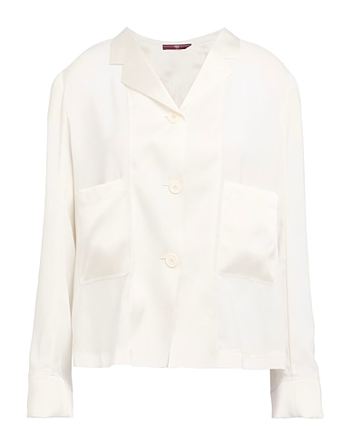 HIGH Camicie e bluse tinta unita TECH Off white 100% Poliestere