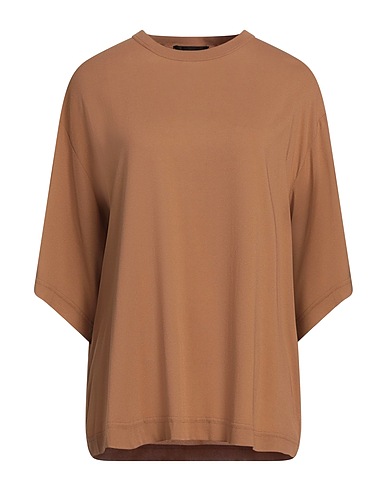 FABIANA FILIPPI Top Camel 96% Viscose, 4% Elastane