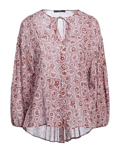 HIGH Floral shirts & blouses Pink 100% Rayon