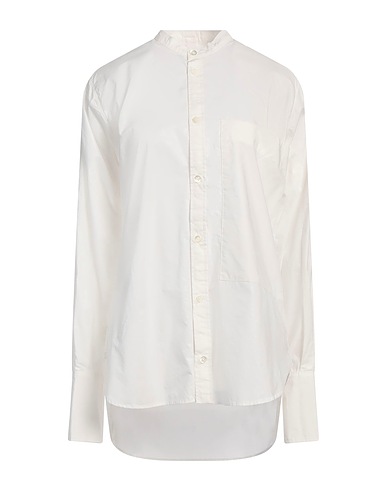 HIGH Camicie e bluse tinta unita TECH Bianco 89% Cotone, 11% Poliuretano
