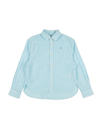 POLO RALPH LAUREN Patterned shirts & blouses BUTTON FRONT SHIRT 55% Linen, 45% Cotton