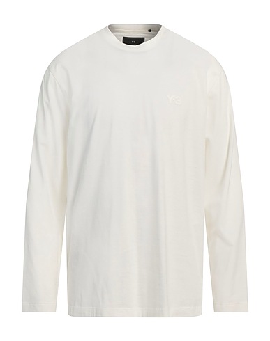 Y-3 Basic T-shirt ADIDAS BY YOHJI YAMAMOTO Cream 100% Cotton, Elastane