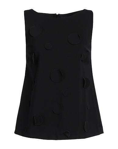 1-ONE Top Black 63% Viscose, 31% Polyamide, 6% Elastane