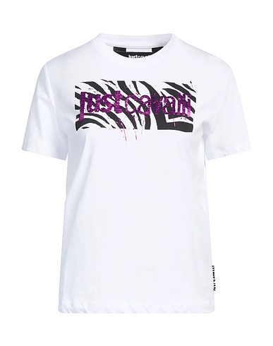 JUST CAVALLI T-shirt White 100% Cotton
