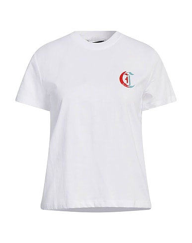 JUST CAVALLI T-shirt Bianco 100% Cotone