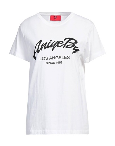 ANIYE BY T-shirt Bianco 100% Cotone