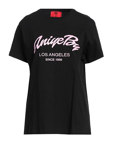 ANIYE BY T-shirt Nero 100% Cotone
