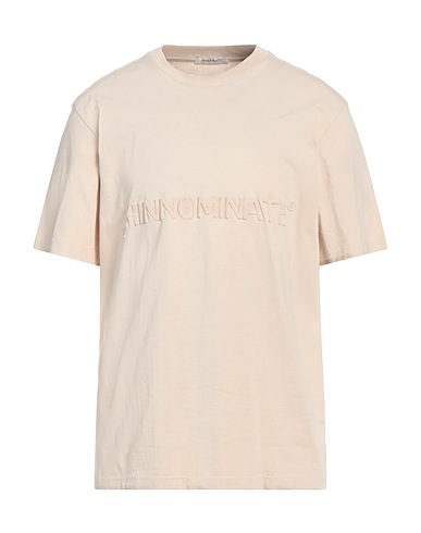 HINNOMINATE T-shirt Beige 100% Cotone