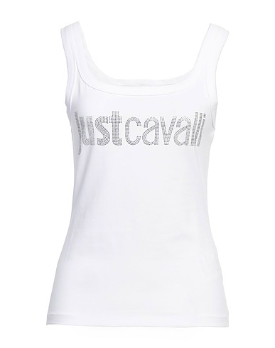 JUST CAVALLI Canotta Bianco 95% Cotone, 5% Elastan