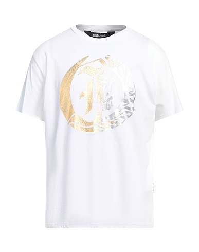 JUST CAVALLI T-shirt White 100% Cotton