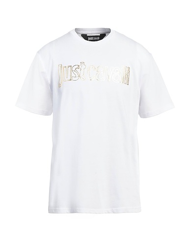 JUST CAVALLI T-shirt White 100% Cotton