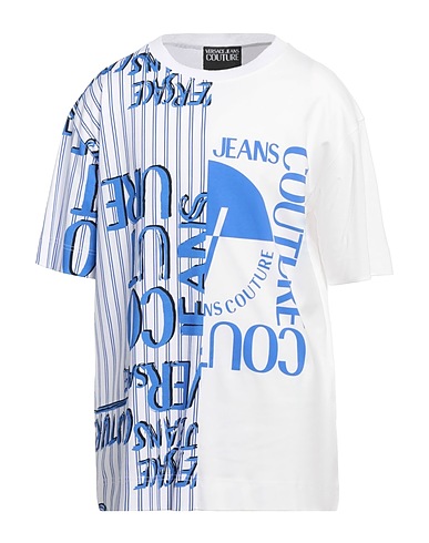 VERSACE JEANS COUTURE T-shirt White 100% Cotton