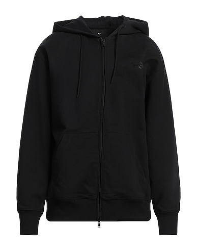 Y-3 Hooded track jacket  ADIDAS BY YOHJI YAMAMOTO Black 80% Cotton, 20% Recycled polyester, Elastane