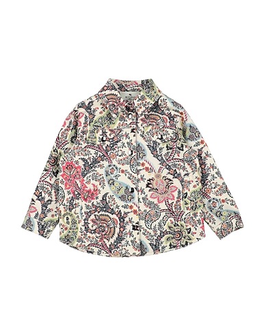 ETRO Camicia di jeans Avorio 97% Cotone, 3% Elastan