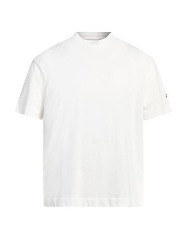 TOMBOLINI Basic T-shirt White 95% Viscose, 5% Elastane