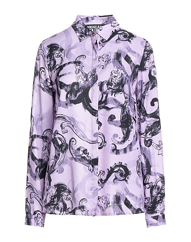 VERSACE JEANS COUTURE Camicie  e bluse fantasia Lilla 100% Viscosa