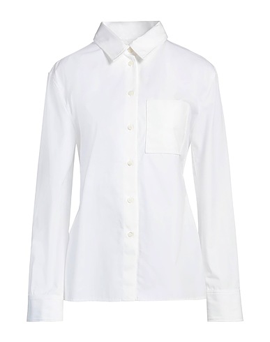JACQUEMUS Solid colour shirts & blouses White 100% Cotton