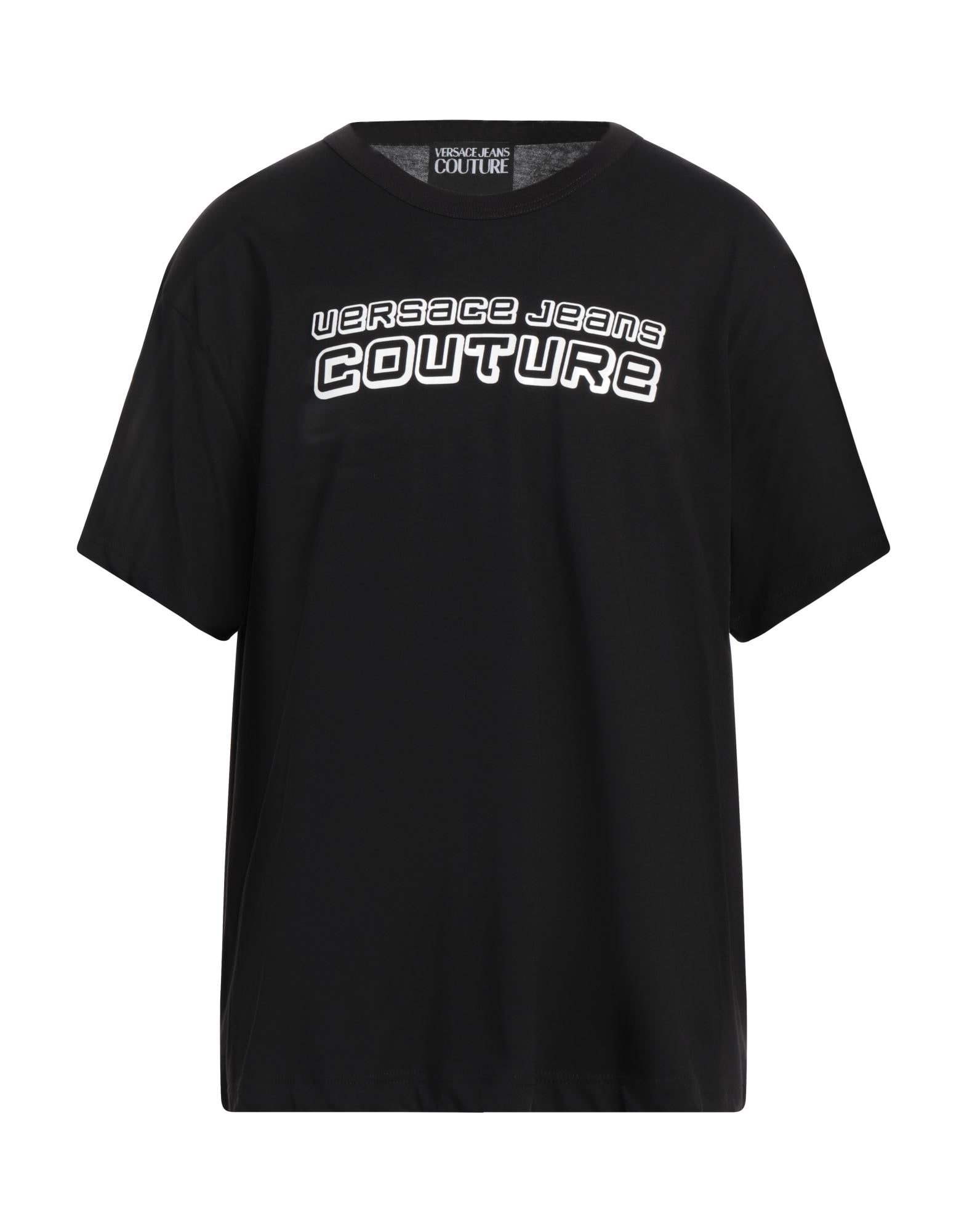 VERSACE JEANS COUTURE | Black Men's T-shirt | YOOX