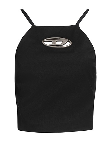 DIESEL Top NERO 53% Polyester, 43% Wool, 4% Elastane