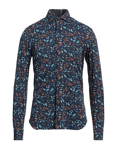 XACUS Patterned shirt 86% Polyamide, 14% Elastane