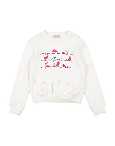 GUCCI Sweatshirt White 100% Cotton
