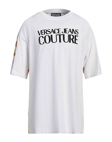 VERSACE JEANS COUTURE T-shirt White 100% Cotton