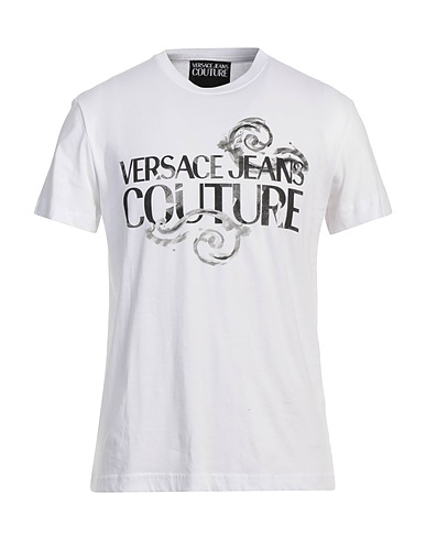 VERSACE JEANS COUTURE T-shirt White 100% Cotton