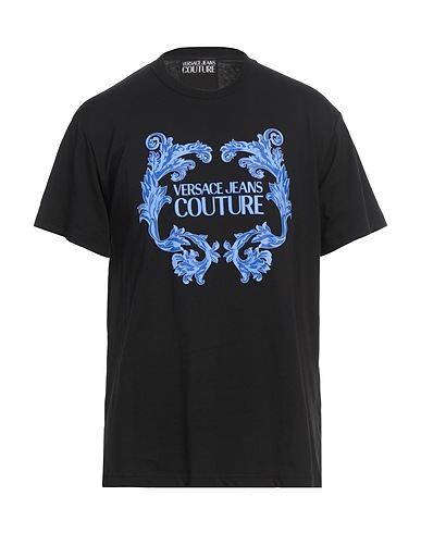 VERSACE JEANS COUTURE T-shirt Black 100% Cotton