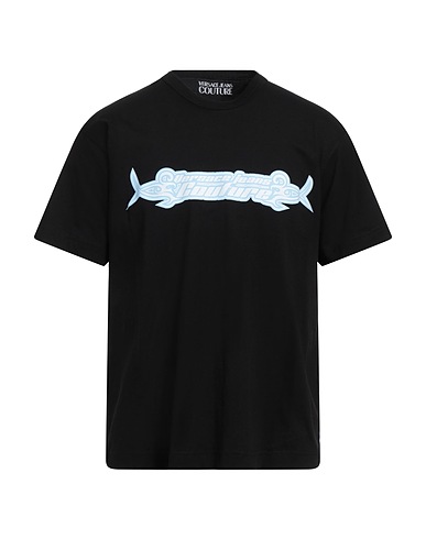 VERSACE JEANS COUTURE T-shirt Black 100% Cotton