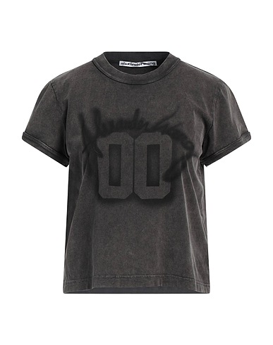 ALEXANDER WANG T-Shirt Braungrau 100% Baumwolle
