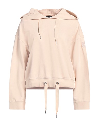 PARAJUMPERS Hooded sweatshirt Beige 75% Cotton, 25% Viscose