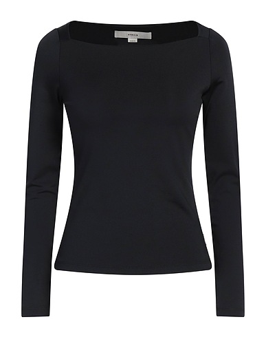 REMAIN BIRGER CHRISTENSEN T-shirt NERO 91% Recycled polyester, 9% Elastane