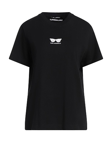 KARL LAGERFELD T-shirt Black 100% Organic cotton