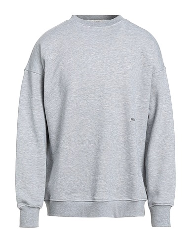 HINNOMINATE Sweatshirt Light grey 90% Cotton, 10% Polyester, Elastane