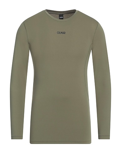 COLMAR T-shirt Verde militare 90% Poliammide, 10% Elastan