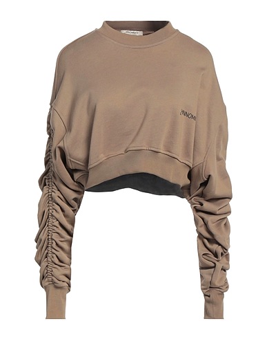 HINNOMINATE Felpa Cammello 100% Cotone, Elastan
