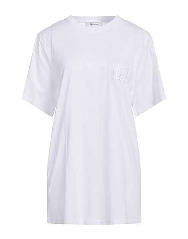 MAX MARA Футболка Белый 100% Хлопок