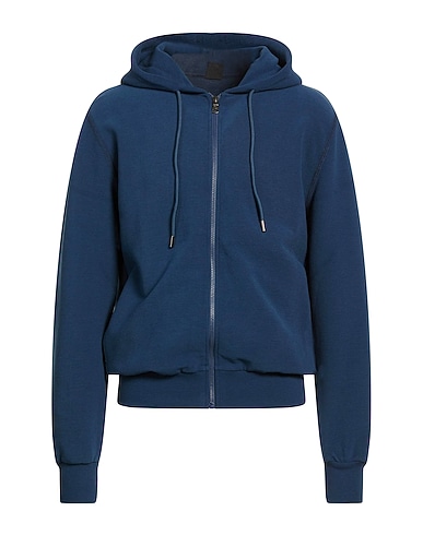 COLMAR Hooded sweatshirt Midnight blue 53% Cotton, 44% Polyamide, 3% Elastane