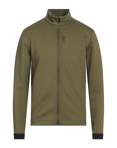 COLMAR Sweatshirt Military green 95% Polyester, 5% Elastane, Polyamide