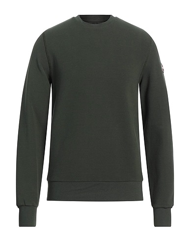COLMAR Sweatshirt Military green 53% Cotton, 44% Polyamide, 3% Elastane