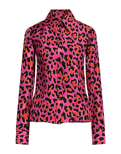 PUCCI Patterned shirts & blouses Fuchsia 100% Silk