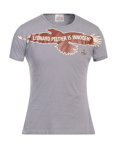 VIVIENNE WESTWOOD T-Shirt Grau 100% Baumwolle